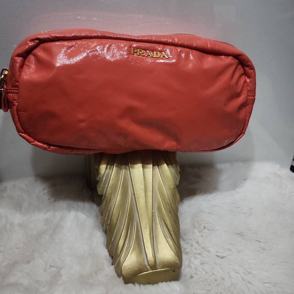 Prada Vernice Cosmetic Bag pouch